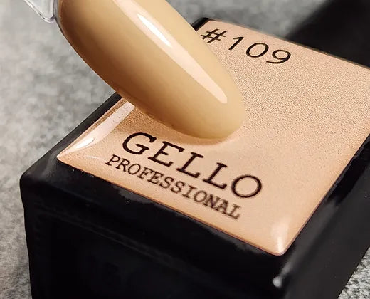 לק ג'ל 13 מ"ל | מס' 109 גוף שמנת | גלו GELLO