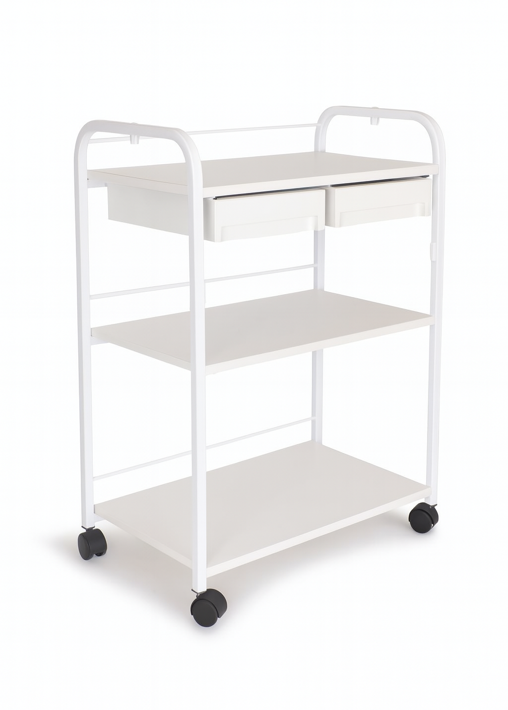 עגלה 3 מדפים + 2 מגירות