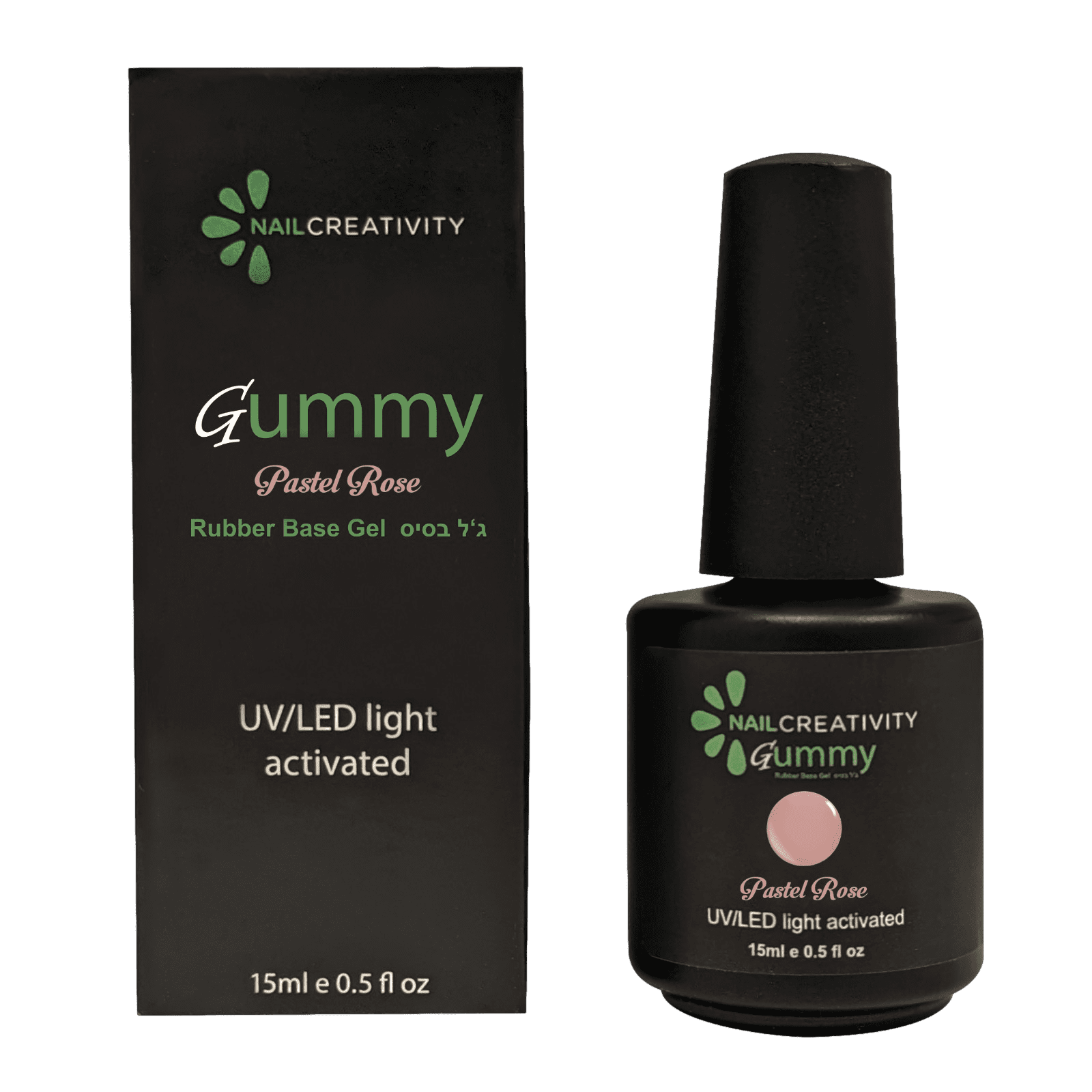 בייס ראבר ורוד פסטל Pastel Rose | נייל קריאטיביטי