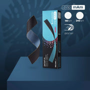 פצירות חד פעמיות דו צדדיות papmAm Mix 180/240 (50 יח')