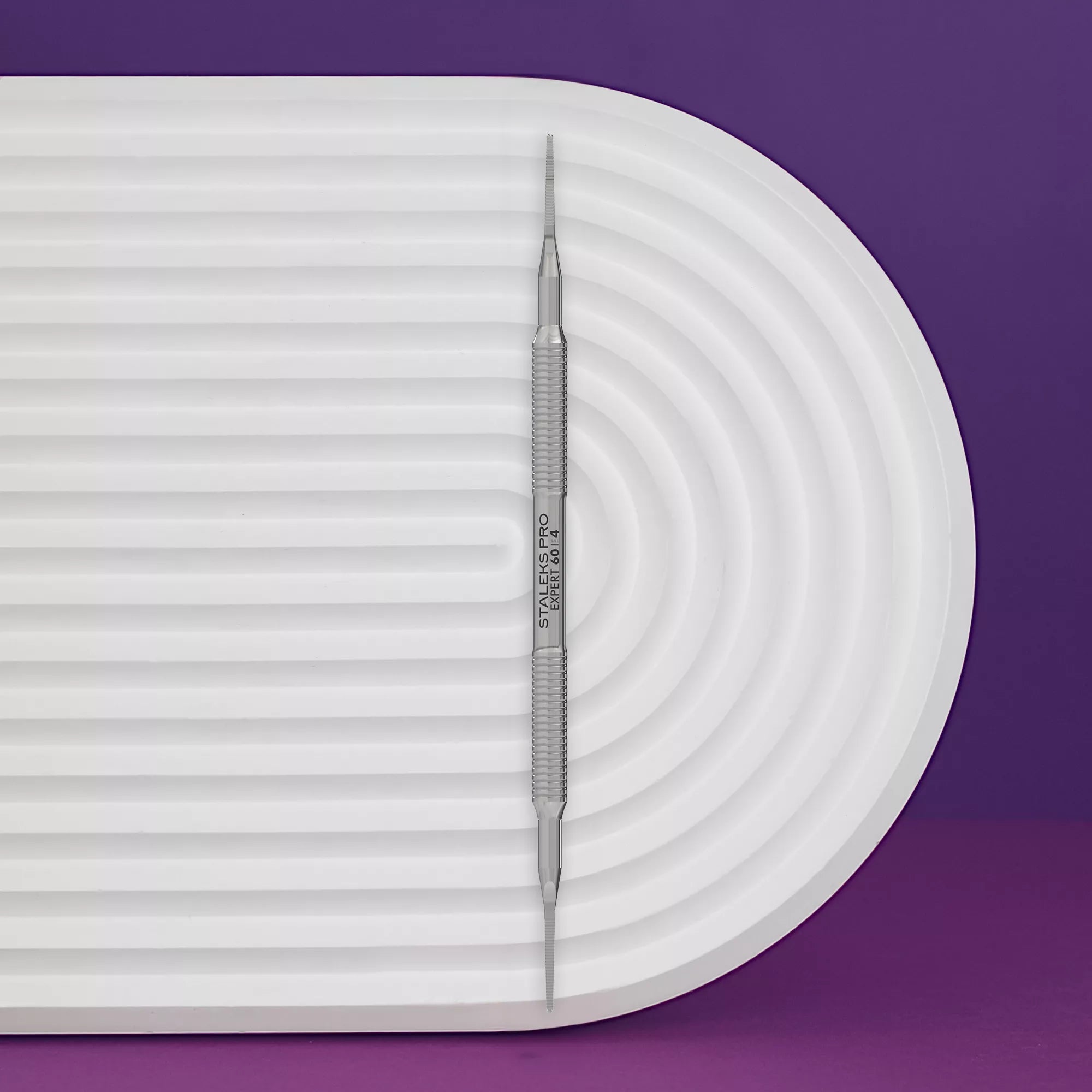 פצירת ציפורניים לפדיקור EXPERT 60 TYPE 4 (פצירה צרה ישרה ופצירה צרה עם קצה מכופף)