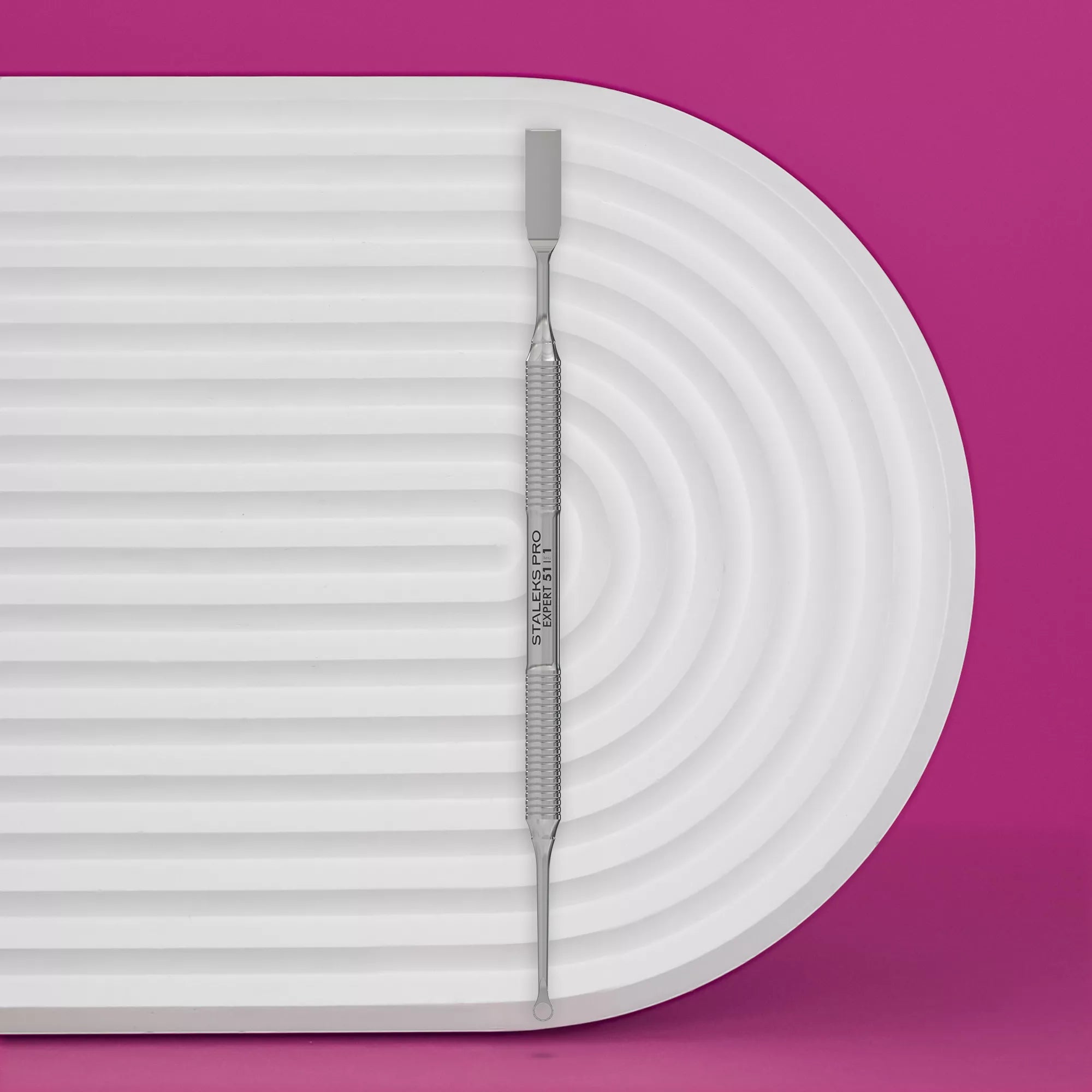 דוחף עור מניקור EXPERT 51 TYPE 1 (דוחף שטוח ישר ולולאה)