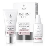ערכה לשחזור ושיקום מבנה הציפורן RECONSTRUCTOR PODO NAIL SET UVQLED | פארם פוט PHARM FOOT