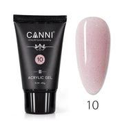 פוליג'ל 45 מ"ל | ורוד סגול גליטר 10 | קאני CANNI