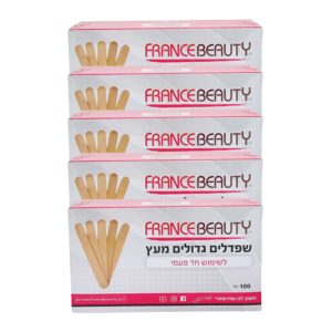 מבצע ! 5 מארז שפדלים עבים | 100 יחידות   | דפילב