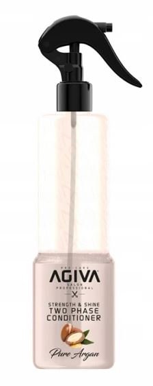 מרכך ללא שטיפה אגיבה עם שמן ארגן 400 מ"ל Agiva Two Phase Conditioner Pure Argan