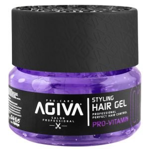 Agiva Styling Hair Gel Pro Vitamin 01 - Purple 200ml - ג'ל עיצוב מקצועי לשיער