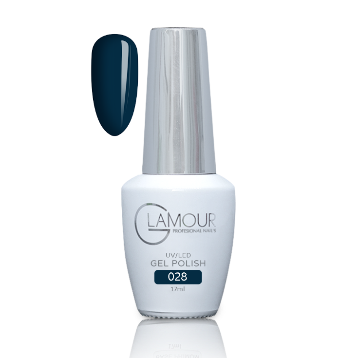 לק ג'ל מס' 028, 17 מ"ל - Glamour