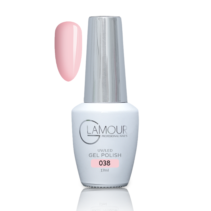 לק ג'ל מס' 038, 17 מ"ל - Glamour