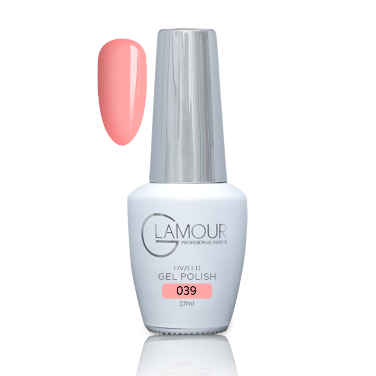 לק ג'ל מס' 039, 17 מ"ל - Glamour