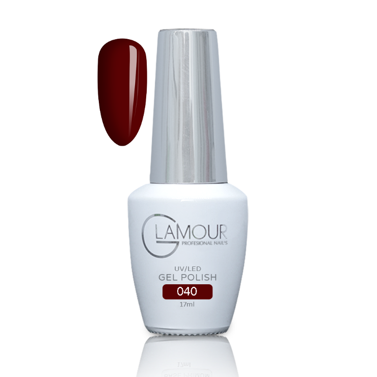 לק ג'ל מס' 040, 17 מ"ל - Glamour