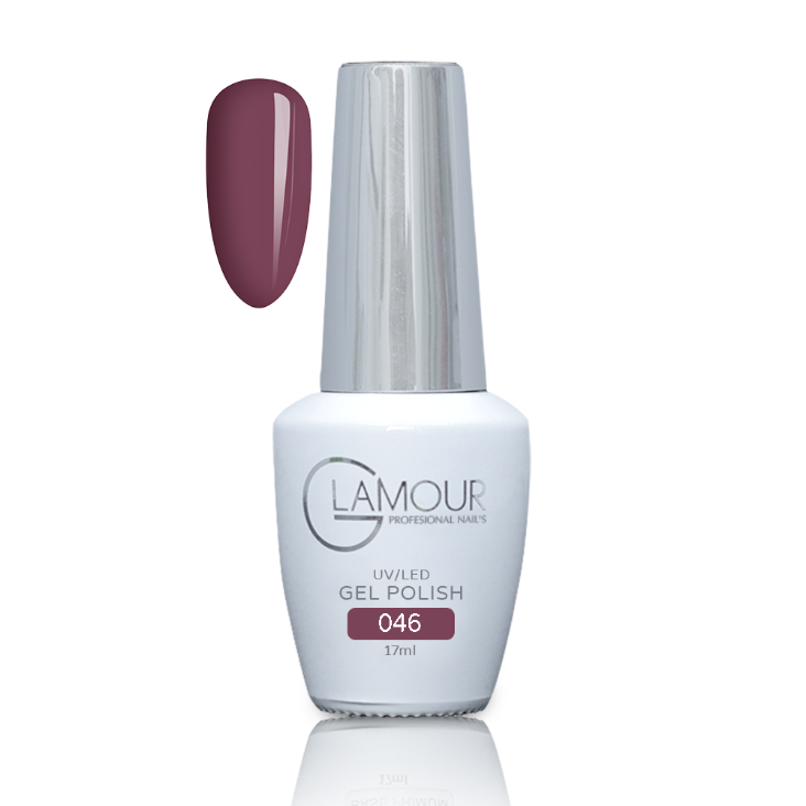 לק ג'ל מס' 046, 17 מ"ל - Glamour