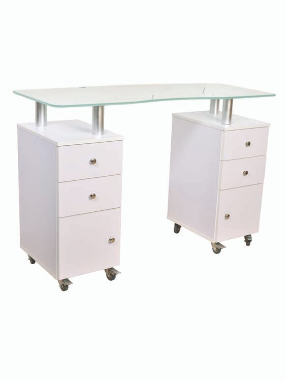 שולחן בניית ציפורניים עם הגבהות