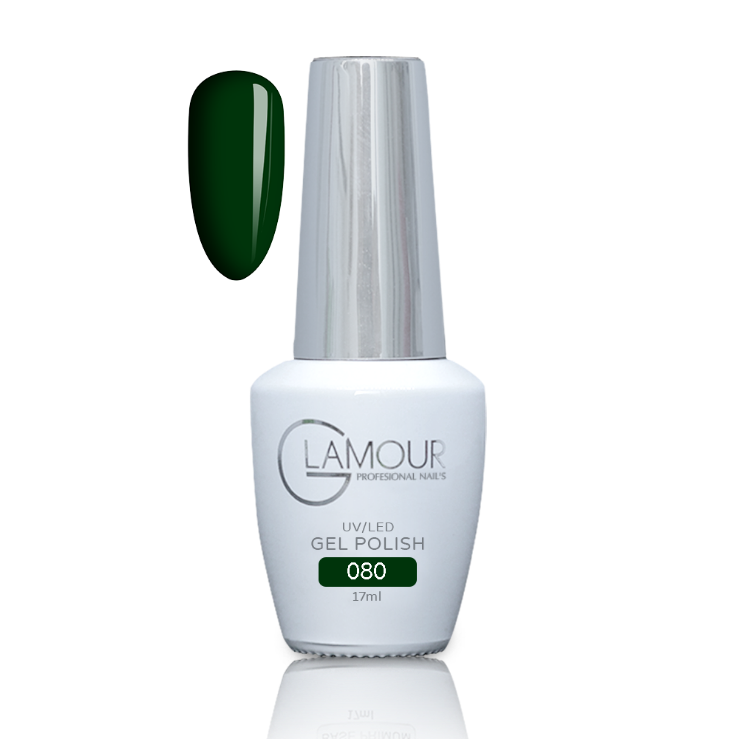לק ג'ל מס' 080, 17 מ"ל - Glamour