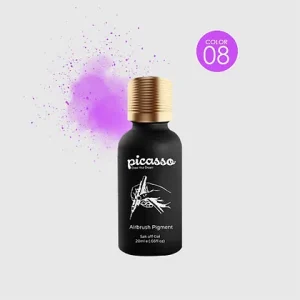 פיקאסו צבע סגול לאייר בראש מס' 8