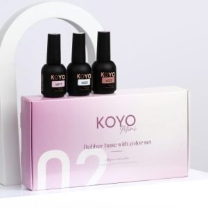 מארז 5 יח' – ראבר בייס | דגם #2 | 10 מ"ל | קויו KOYO