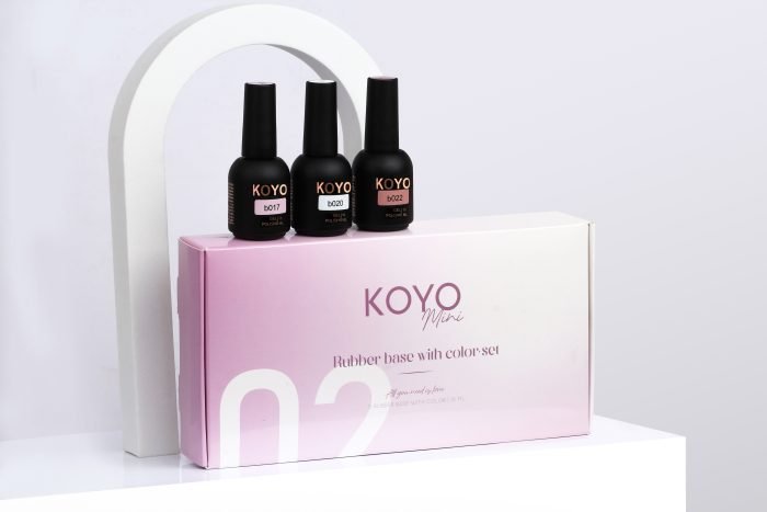 מארז 5 יח' – ראבר בייס | דגם #2 | 10 מ"ל | קויו KOYO