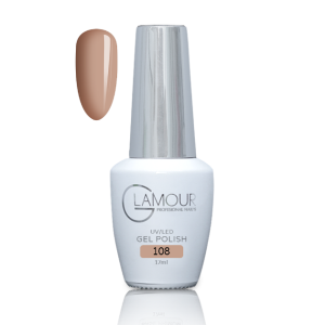 לק ג'ל מס' 108, 17 מ"ל - Glamour