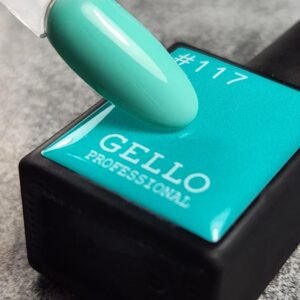 לק ג'ל 13 מ"ל | מס' 117 טורקיז קלאסי | גלו GELLO