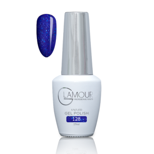 לק ג'ל מס' 128, 17 מ"ל - Glamour