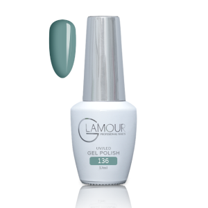 לק ג'ל מס' 136, 17 מ"ל - Glamour