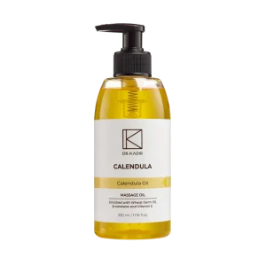 שמן עיסוי קלנדולה מבט חיטה | 330 מ"ל | דוקטור כדיר – Dr Kadir