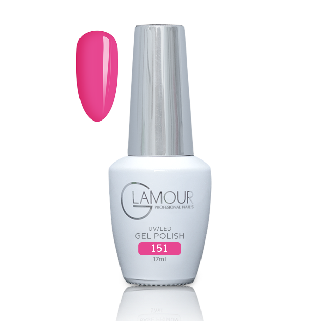 לק ג'ל מס' 151, 17 מ"ל - Glamour