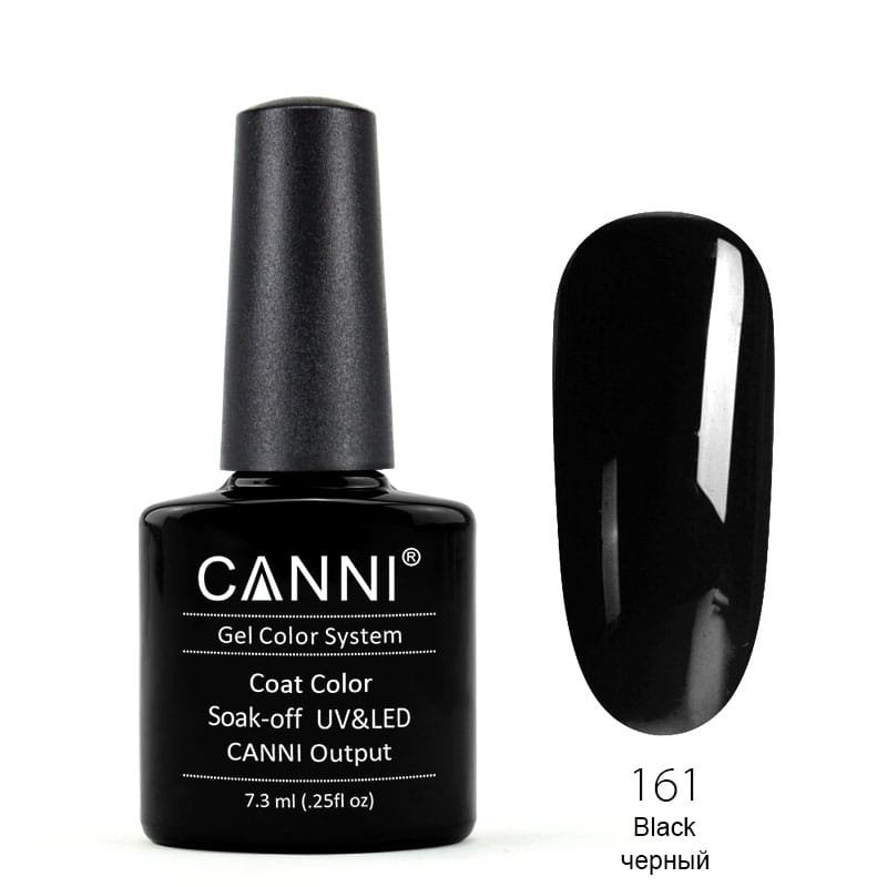 לק ג'ל שחור קאני מספר 161 במשלוח עד הבית