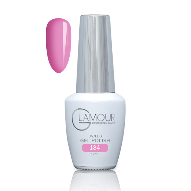 לק ג'ל מס' 184, 17 מ"ל - Glamour