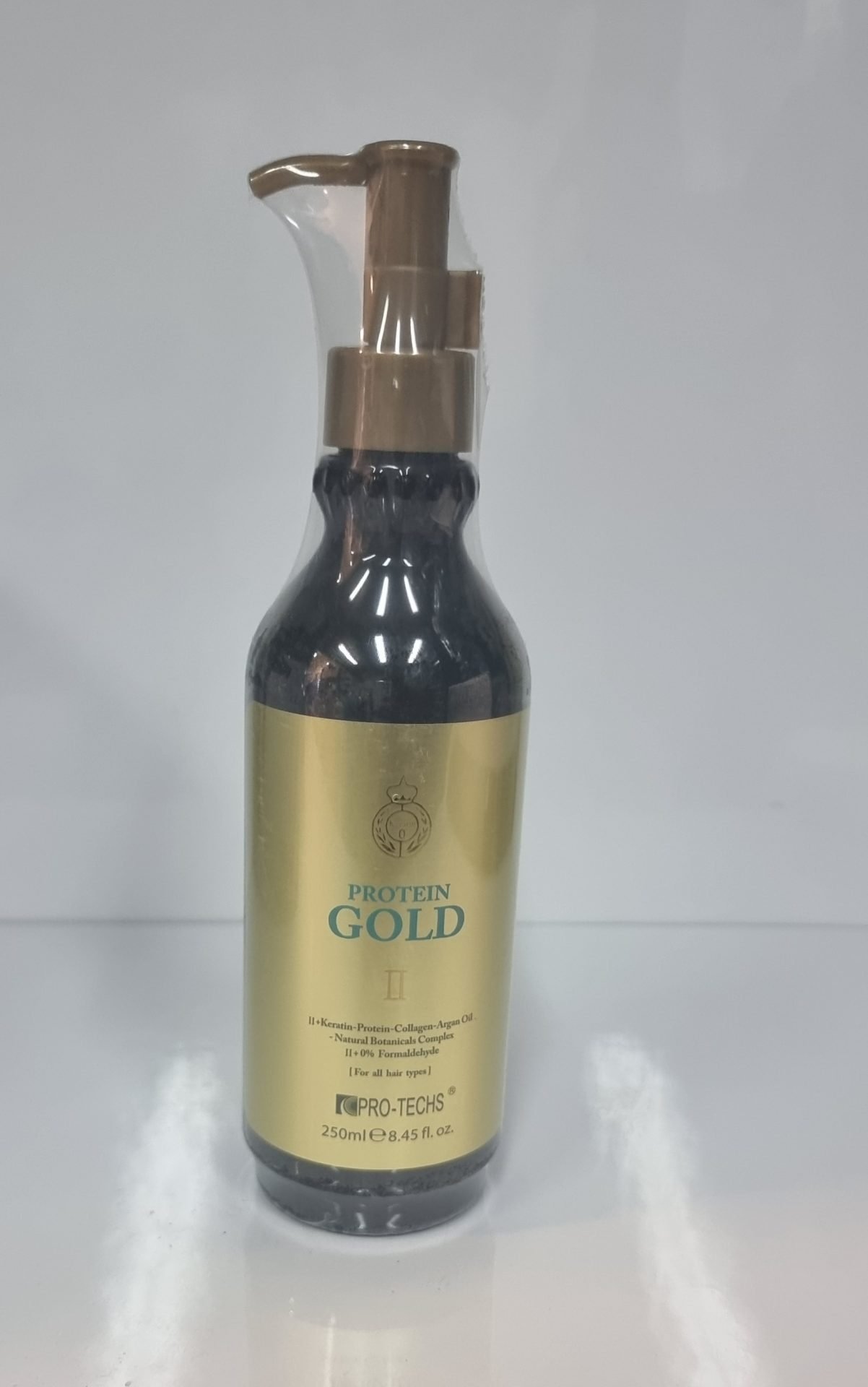 החלקה פרו טק ברזילאי קראטין מקצועי 250 מי'ל GOLD