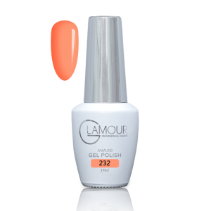 לק ג'ל מס' 232, 17 מ"ל - Glamour