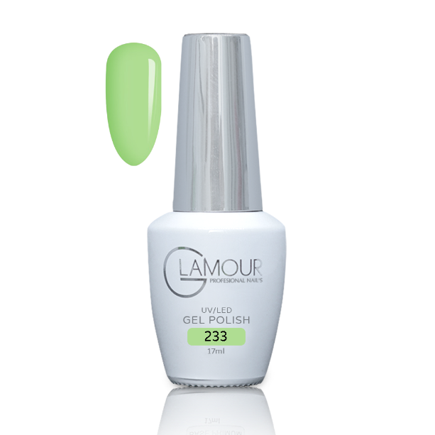 לק ג'ל מס' 233, 17 מ"ל - Glamour