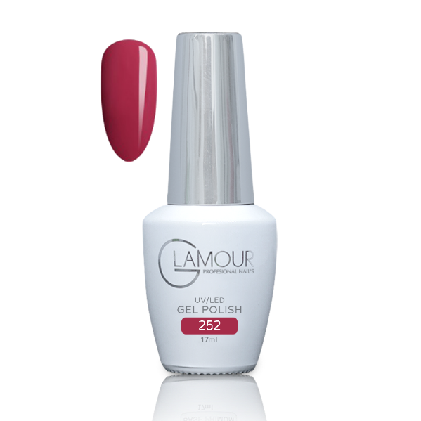 לק ג'ל מס' 252, 17 מ"ל - Glamour