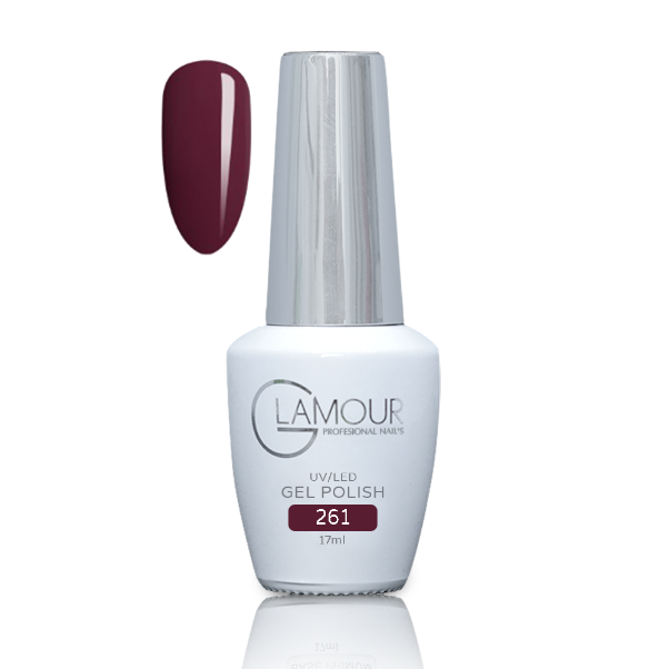 לק ג'ל מס' 261, 17 מ"ל - Glamour