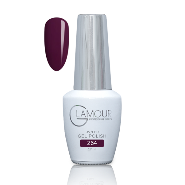 לק ג'ל מס' 264, 17 מ"ל - Glamour