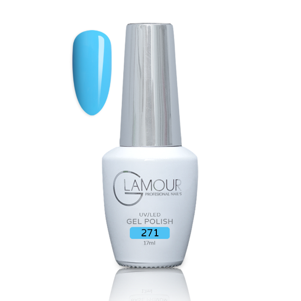 לק ג'ל מס' 271, 17 מ"ל - Glamour