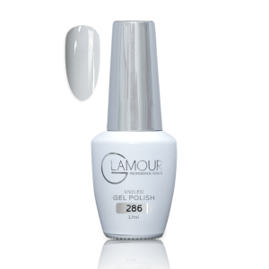 לק ג'ל מס' 286, 17 מ"ל - Glamour  (שימר)