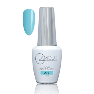 לק ג'ל מס' 297, 17 מ"ל - Glamour