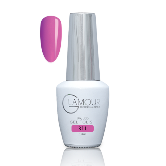 לק ג'ל מס' 311, 17 מ"ל - Glamour