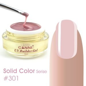 ג'ל לבניית ציפורניים CANNI 301 גוון ורוד עדין