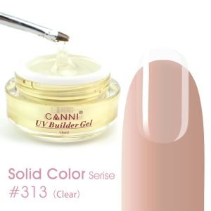 ג'ל לבניית ציפורניים CANNI 313 גוון שקוף
