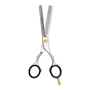 מספריים לדילול השיער מקצועי מט אפור אלגנטי | 6 אינץ' | דגם: 822-6 | רקס REX