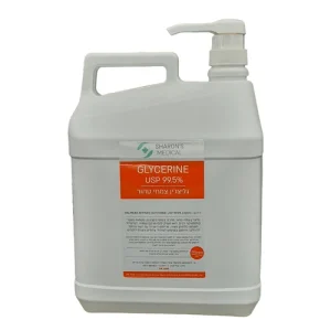 ג'ל מוליך לטיפולי RF גלי רדיו (גליצרין צמחי כשר טהור 99.5%) שרונ'ס - 6 ק"ג