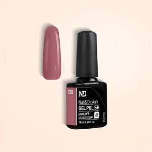 לק ג'ל N&D 128 ורוד וינטג'