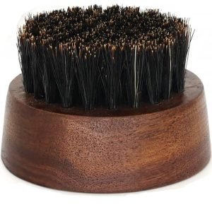 מברשת פייד איכותית מעץ קטנה ועגולה AGIVA