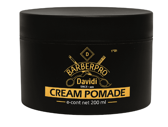 קרם פומייד לשיער 200 מ"ל BarberPRO Cream Pomade ברבר פרו