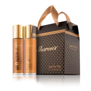 מארז פרימיום לשיזוף וברק "אפקט הגרביון" (שמן בושם מתנה+משלוח חינם) - שרונ'ס