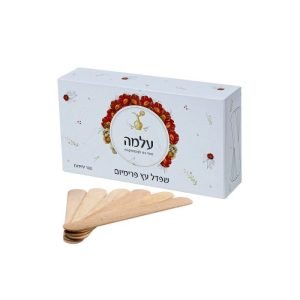 מארז 100 יח' – שפדל עץ רחב
