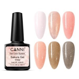 מארז 6 יח' – לק ג'ל סקורה Sakura series | קאני CANNI