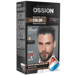 8681701006557_04022025130603.jpg צבע לשיער לגבר ב-10 דקות Morfose Ossion Hair Color Gel 200 ml - מוקה טבעי